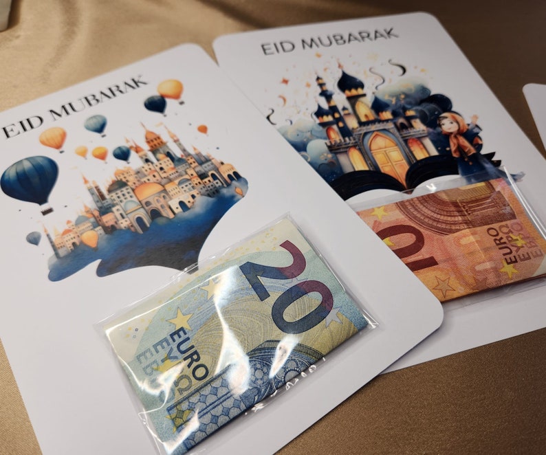 Eid Mubarak Money Gift for Kids l Eid Gift l Kids Money Card Ramadan Sugarproof image 8