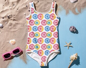 Colorful Psychedelic One-Piece Swimsuit