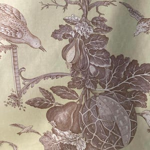 Brunschwig & Fils, “Kininvie” iconic fabric. One single piece 58 inches wide by 3 yards long. 375.00.