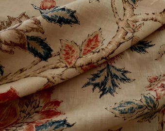 Colefax and Fowler, “Darsham” fabric.  18th century design reproduction. 6 yards available, 128.00 per yard, two yard minimum purchase.