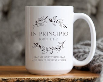Homeschool Mom Geschenk, CC Leiter Geschenk, klassisches Homeschooling, Grundlagen Geschenk, CC Zyklus 3 Geschenk, christliche Homeschool, John 1 Zitat, Kaffee