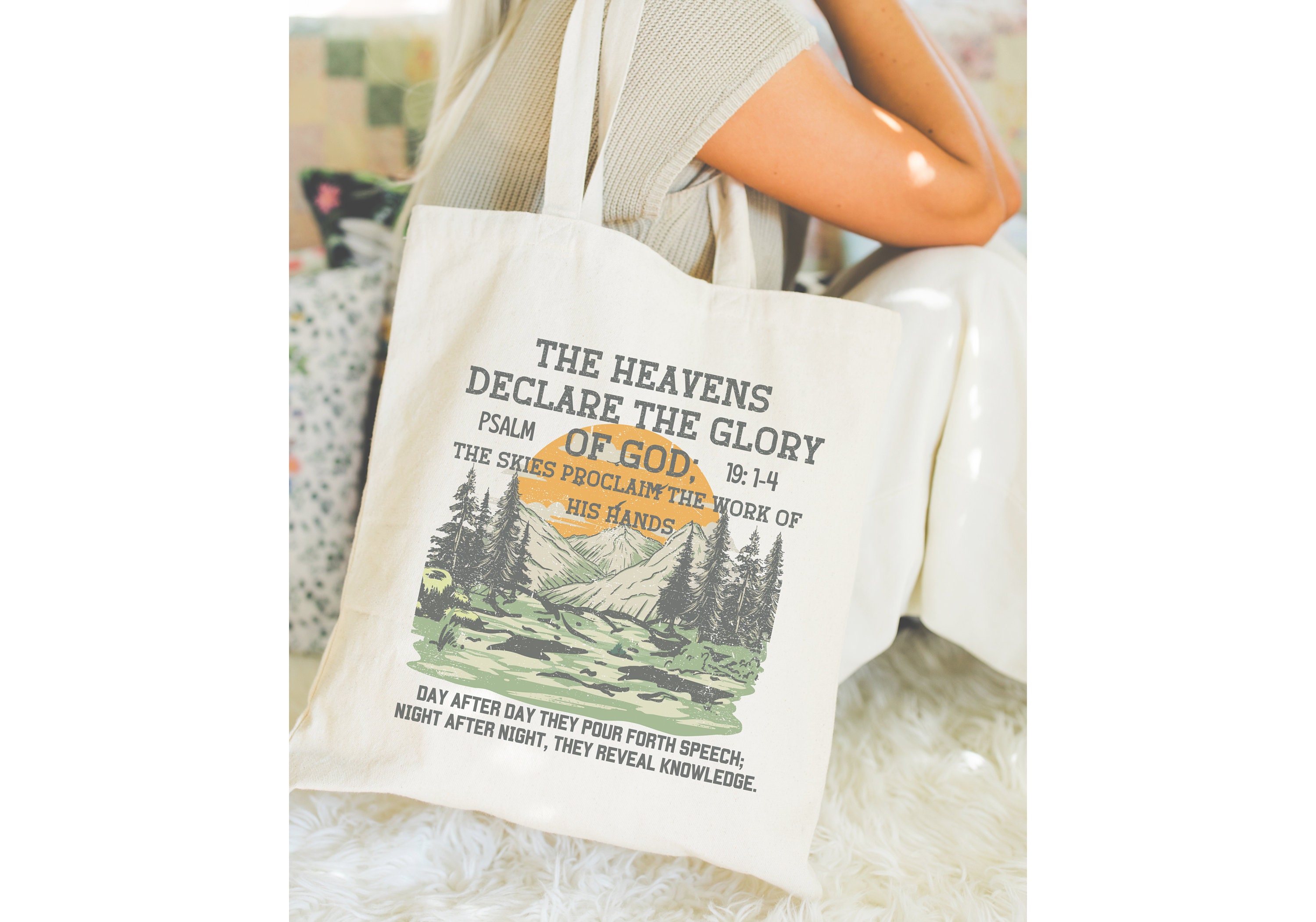 The Heavens Declare The Glory Of God Tote Bag The Heavens Declare The Glory Of God Tote Bag