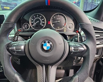 BMW Flat Bottom Lenkrad, Matte Carbon Faser, hohe Qualität