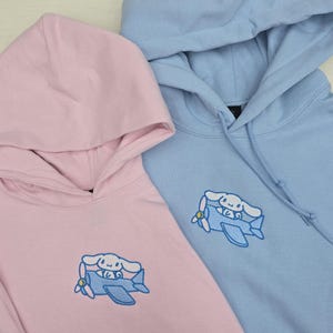 Cinnamoroll Character  Hoodies, Crewnecks, adorable embroidery.