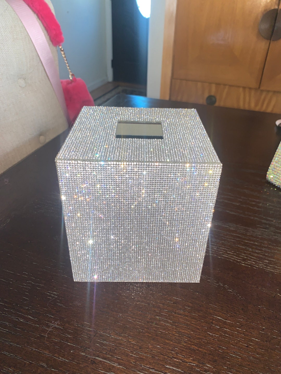 Bling Crystal Tissue Box Cover Etsy Australia