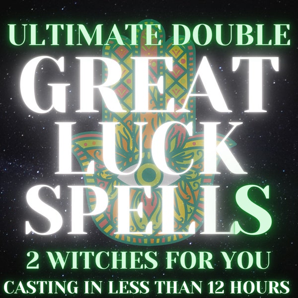 Ultimate Double GREAT LUCK SPELL | Good Luck Spell | Abundance Manifestation | Positive Energy | Opportunities and Personal Growth Spell