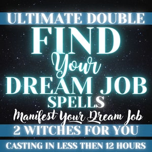 Ultimate Double FIND Your DREAM JOB Spell | Employ Me Now | Find a New Job Spell | Job Interview Success | Advance My Career Spell | Work