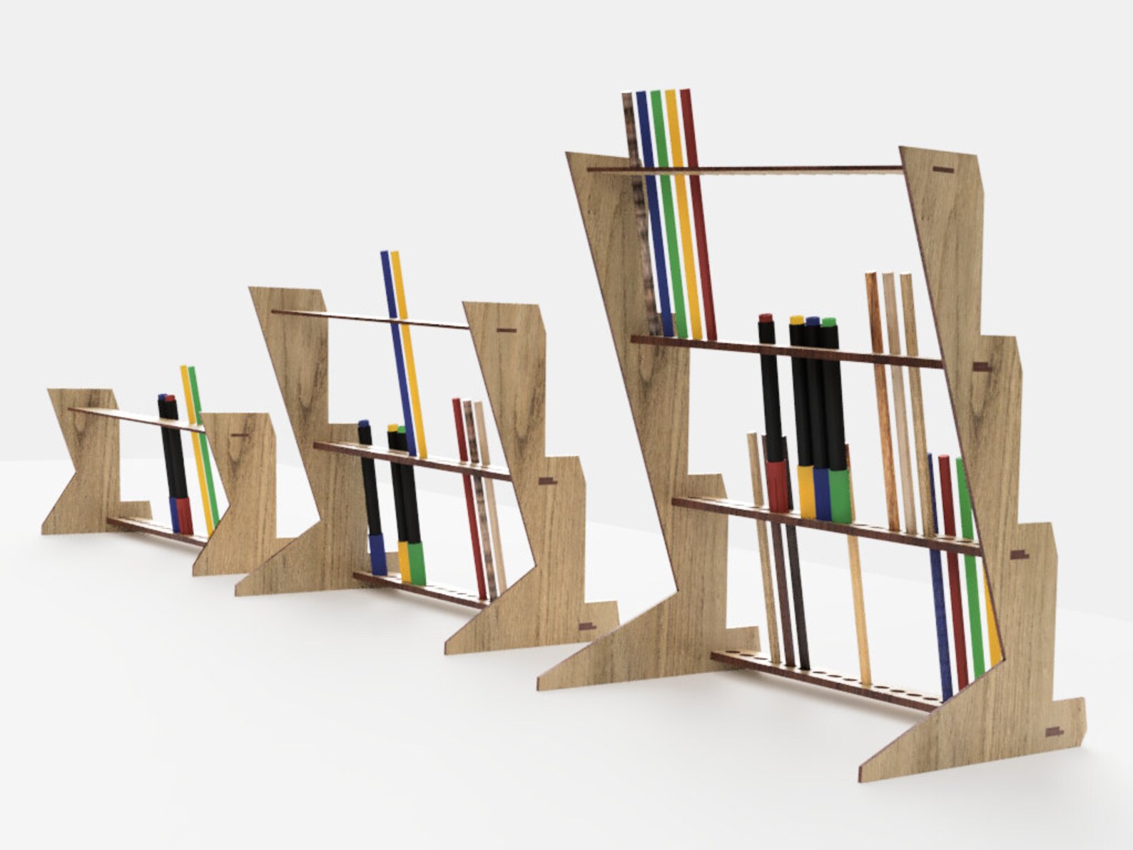 Retail Pen Display Stand Pencil Stand Desk Organiser for Artist Market ...