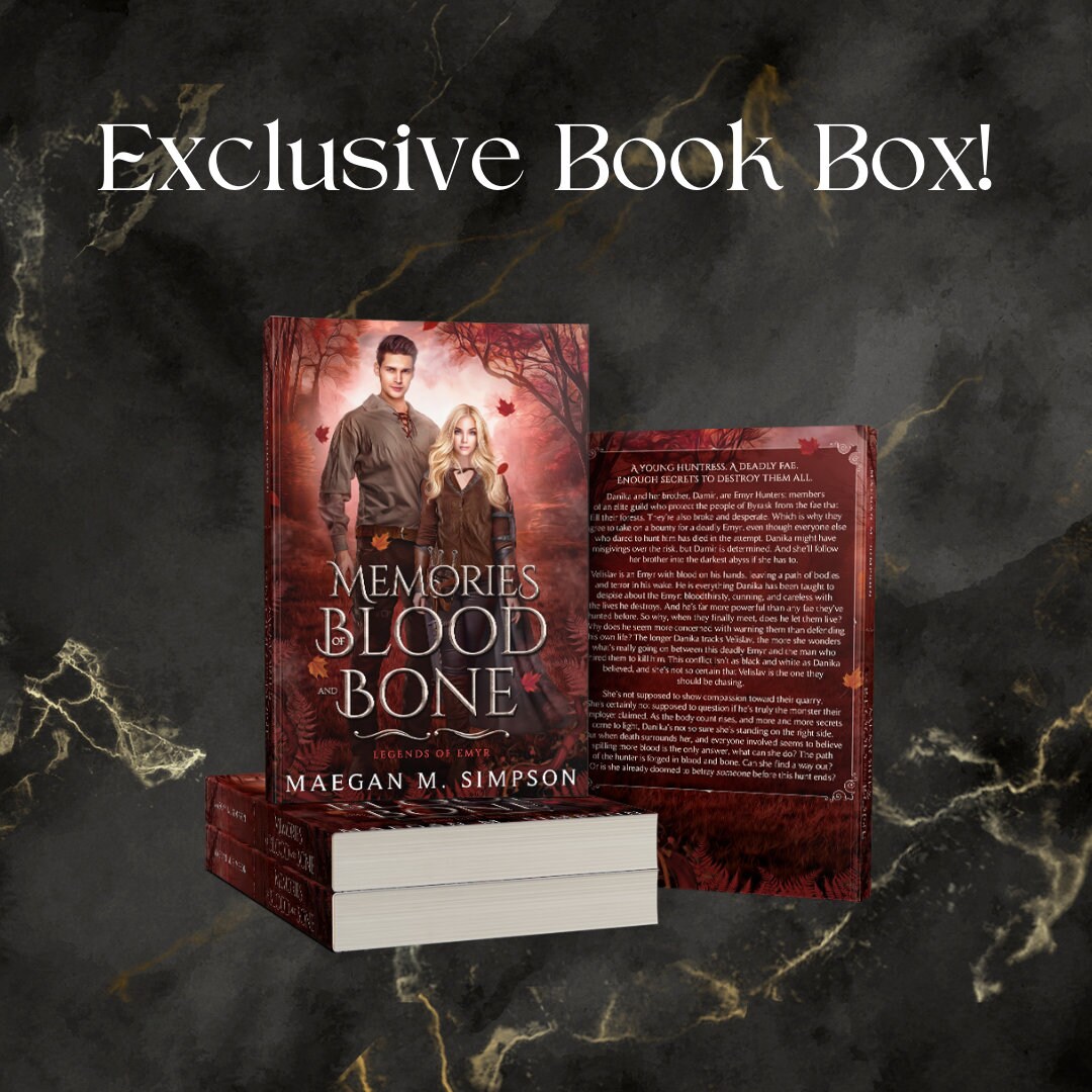 Memories of Blood and Bone Book Box - Etsy
