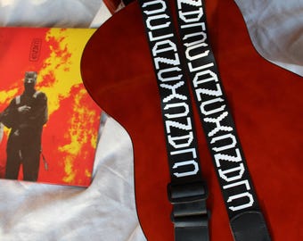 Clancy Guitar Strap – Twenty One Pilots Inspired Accessory | Adjustable | Clancy Stole Inspired | Fan-Made Merch TOP Clancy Tour