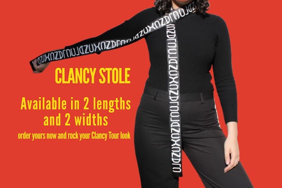 Clancy Stole – Twenty One Pilots Inspired Accessory | Tour Outfit | Fan-Made Merch TOP Clancy Tour