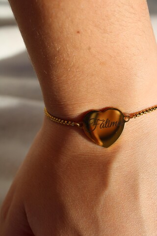 Bracciale Donna Personalizzabile Con Foto Incisa A Cuore - Gioiello In Acciaio Anallergico Con Incisione Fotografica E Testo