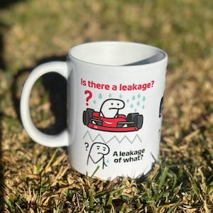 Charles Leclerc Funny Mug – "I Have the Seat Full of Water" & "Words of Wisdom" – F1 Viral Audio Cup, Formula 1 Gift - F1 Lover Gift-Leclerc image 8