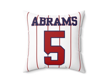 CJ Abrams Washington Nationals MLB Baseball 16x16 Throw Pillow