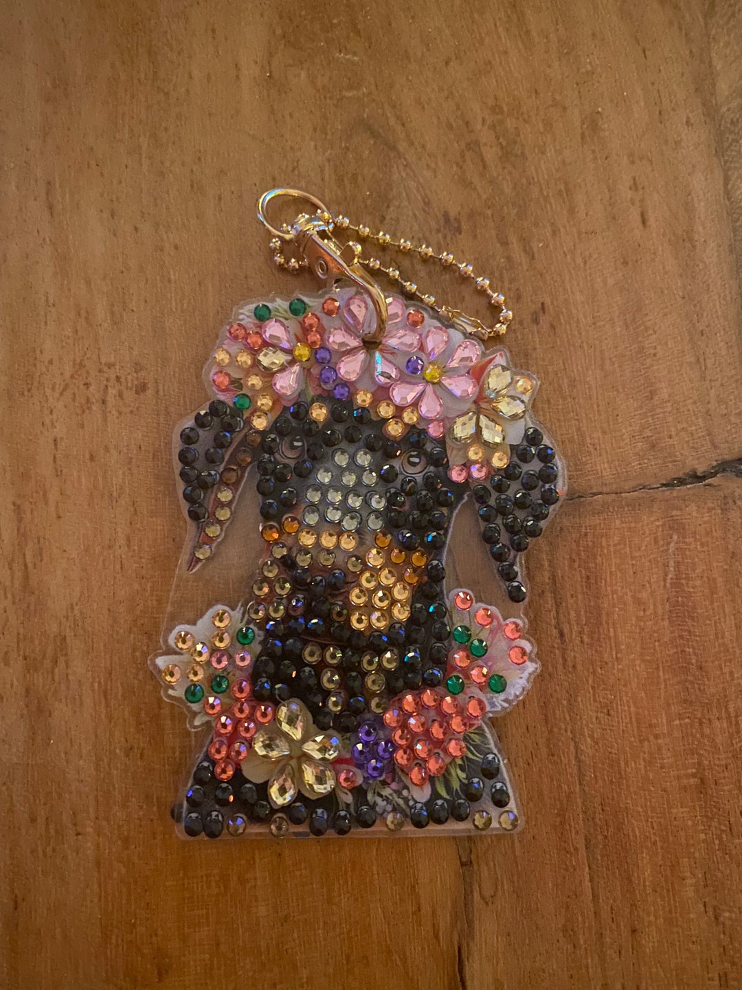 Diamond Art Dog Keyring Etsy Diamond Art Dog Keyring Etsy