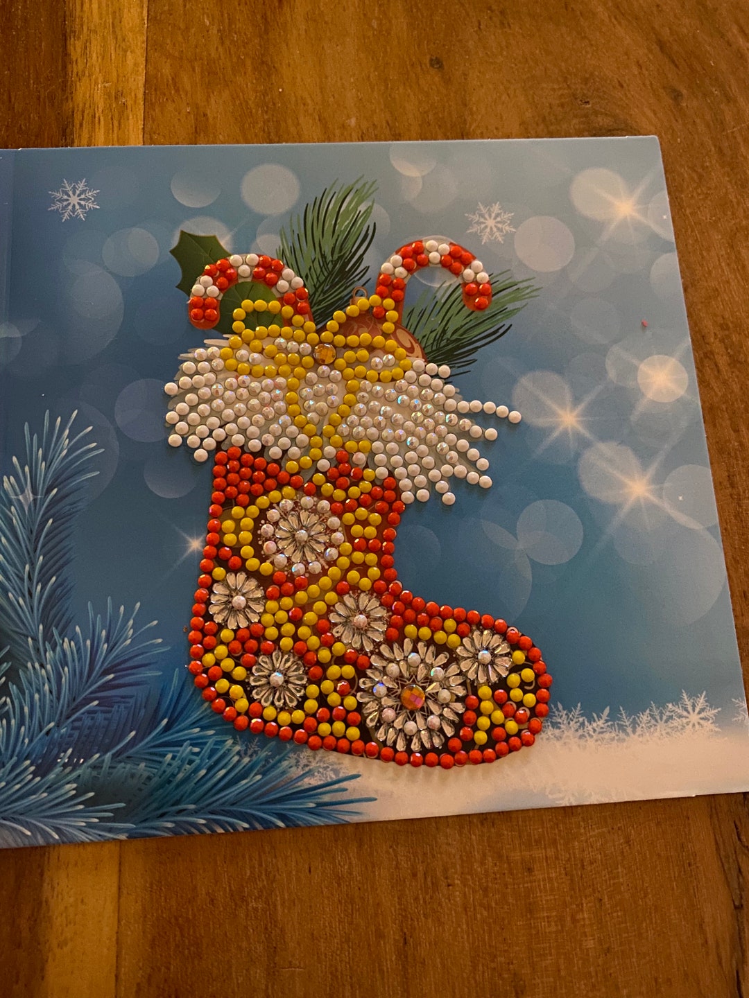 Christmas Card Diamond Art - Etsy UK