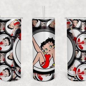 Betty Boop 20oz Tumbler Wrap