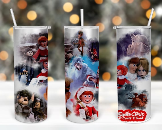 Santa Claus is Coming to Town 20oz Tumbler Wrap - Etsy