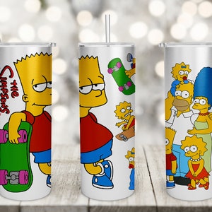 Simpsons 20oz Tumbler Wrap