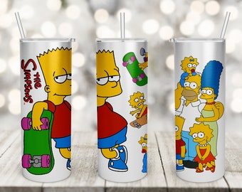 Simpsons 20oz Tumbler Wrap