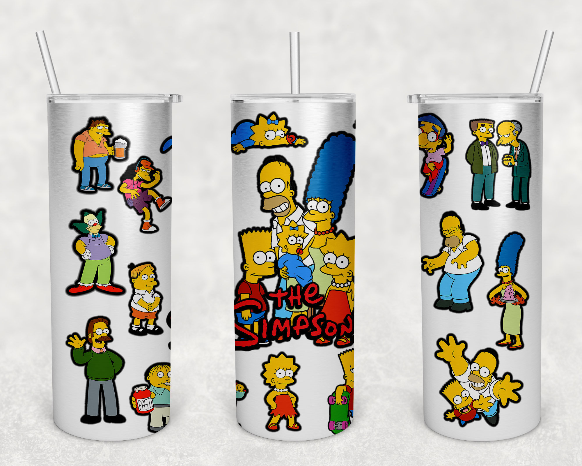 Simpsons 20oz Tumbler Wrap - Etsy