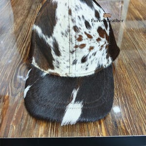 Cow Hide Baseball Cap - Etsy