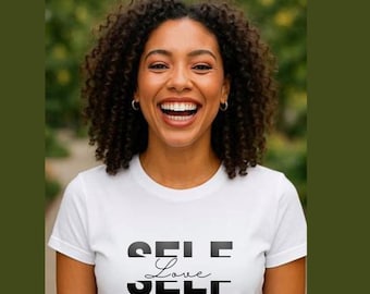 Black Self Love Digital PNG File