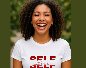 Red Self Love Digital PNG File