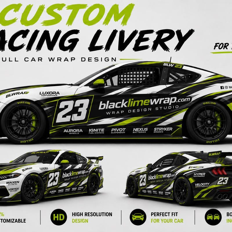 Custom Car Livery - Etsy