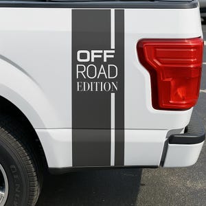 OFF ROAD EDITION Truck Bed Stripe Decal – Vinyl Graphic for Pickup