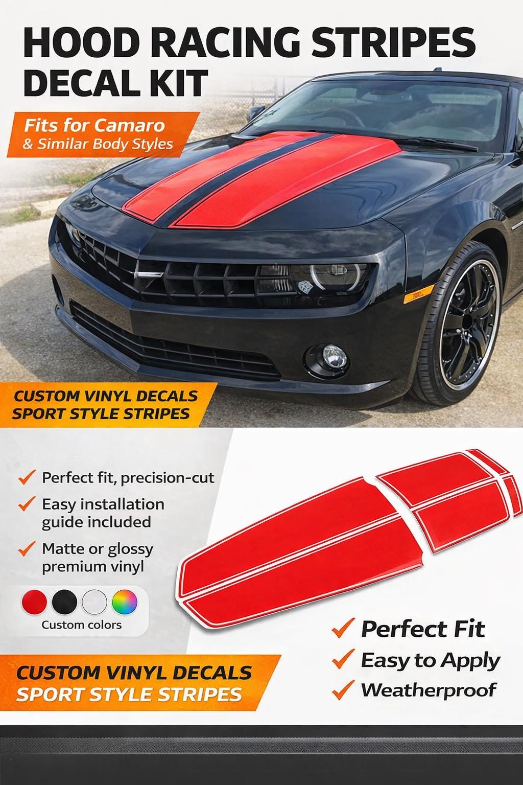 Camaro stripe - Etsy 日本