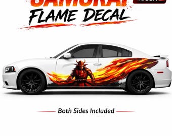 サムライカーラップ、日本のアニメ車両ビニールステッカー - Etsy 日本