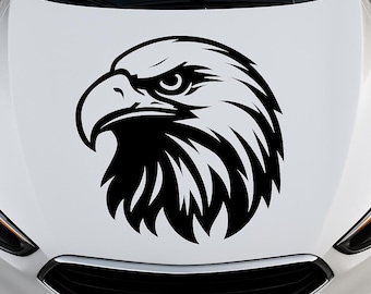 Weißkopfseeadler-Vinyl-Aufkleber - Front- oder Frontaufkleber