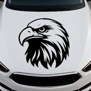 Bald Eagle Claw or Wing Vinyl Decal – Patriotic Car Hood or Side Graphic Sticker