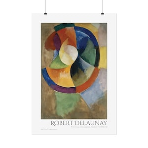 Formes circulaires, Soleil Numéro 2 (1912-1913) by Robert Delaunay / Poster - ART&#39;s Collection Series