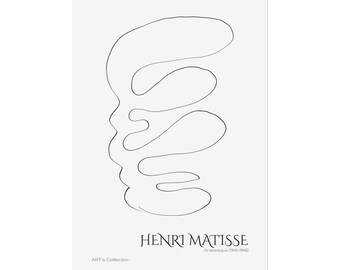 Arabesque (1945-1946) by Henri Matisse / Printed poster - ART's Collection series