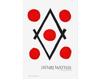 Diamond (1946-1947) by Henri Matisse / Printed poster - ART's Collection series