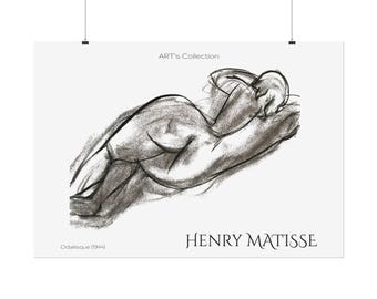 Odalisque (1944) by Henry Matisse / Printed poster - ART's Collection series