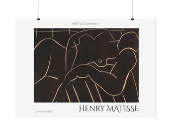 The Siesta (1938) by Henry Matisse / Printed poster - ART's Collection series