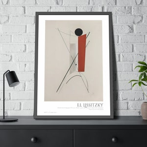 Kestnermappe Proun, Rob. Levnis and Chapman GmbH Hannover #3 (1923) El Lissitzky  by El Lissitzky / ART&#39;s Collection Series Framed Poster