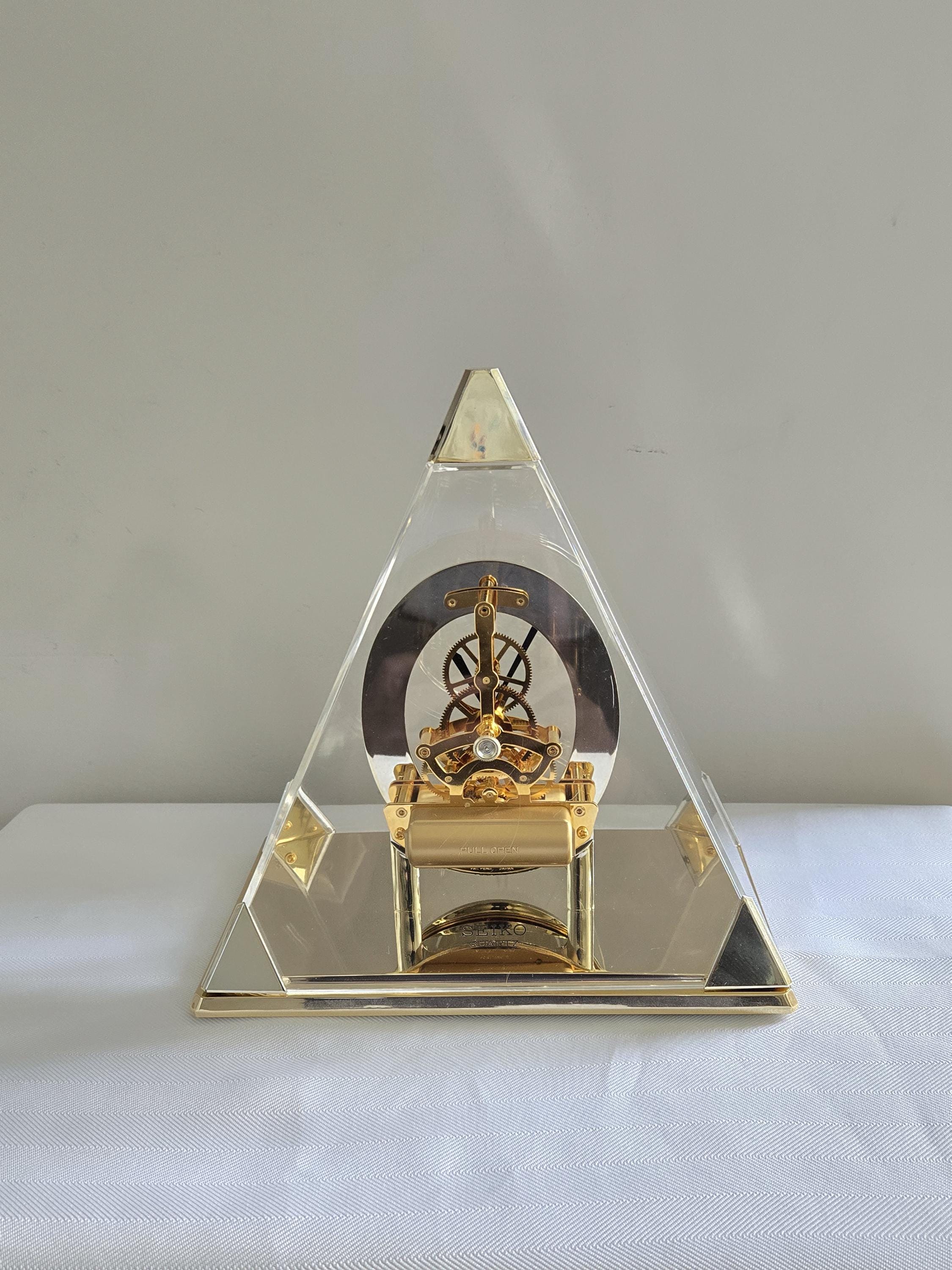 Seiko Pyramid Clock - Etsy