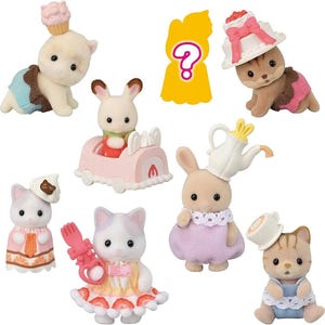 Calico Critters ベビー ベイキング パーティー シリーズ ブラインド バッグ フィギュアが公開 *赤ちゃんを選んでください*