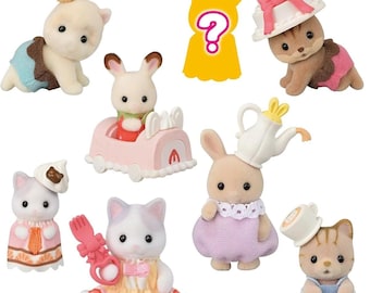 Calico Critters Baby Baking Party  Series Blind Bag Figures Revealed *Choose Your Baby*