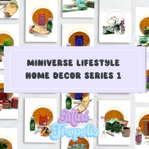 MGA Miniverse Make it Mini Lifestyle Home Decor Series 1 Kit *Choose your Kit!*