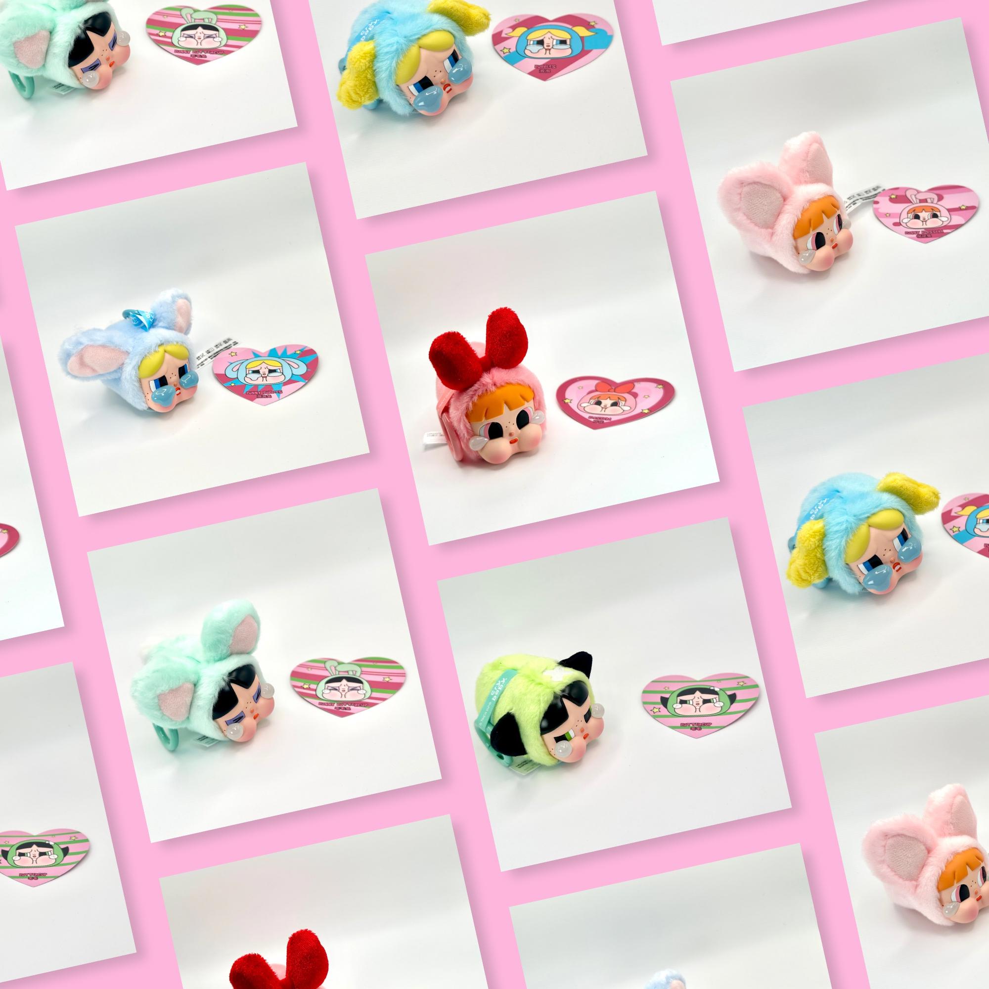 CRYBABY × Powerpuff Girls Series-vinyl Face Plush Blind Box