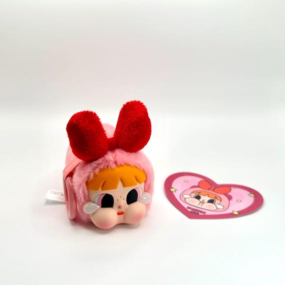 ぬいぐるみ The Powerpuff Girls Vinyl Figure Plush Amazon.com: POP MART Crybaby × Powerpuff Girls Series-Vinyl