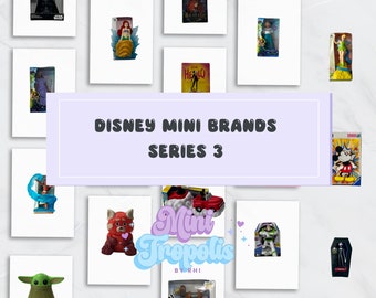 Mini Brands Disney Store Series 3 *Choose Your Mini*
