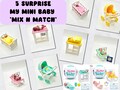 5 Surprise My Mini Baby *Mix N Match* Accessories and Babies