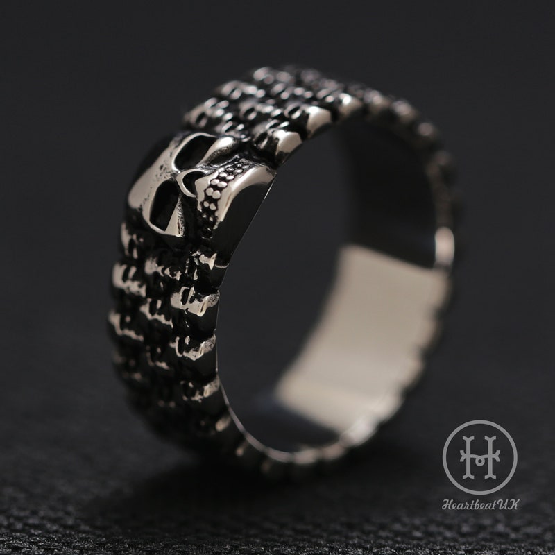 Skull Rings for Men - Etsy