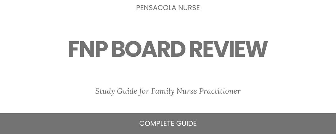 COMPLETE Study Guide for Family Nurse Practitioner Board Exam Ebook - Etsy